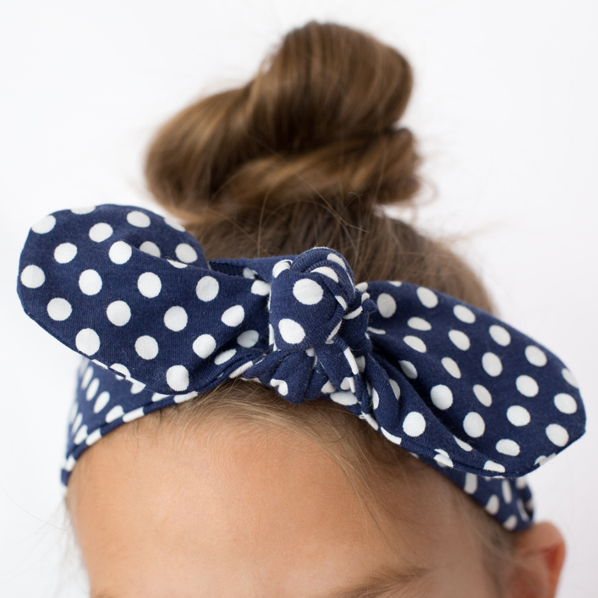 baby tie headband knot diy Knot Headband Simple Company and  Simon Tutorial  DIY