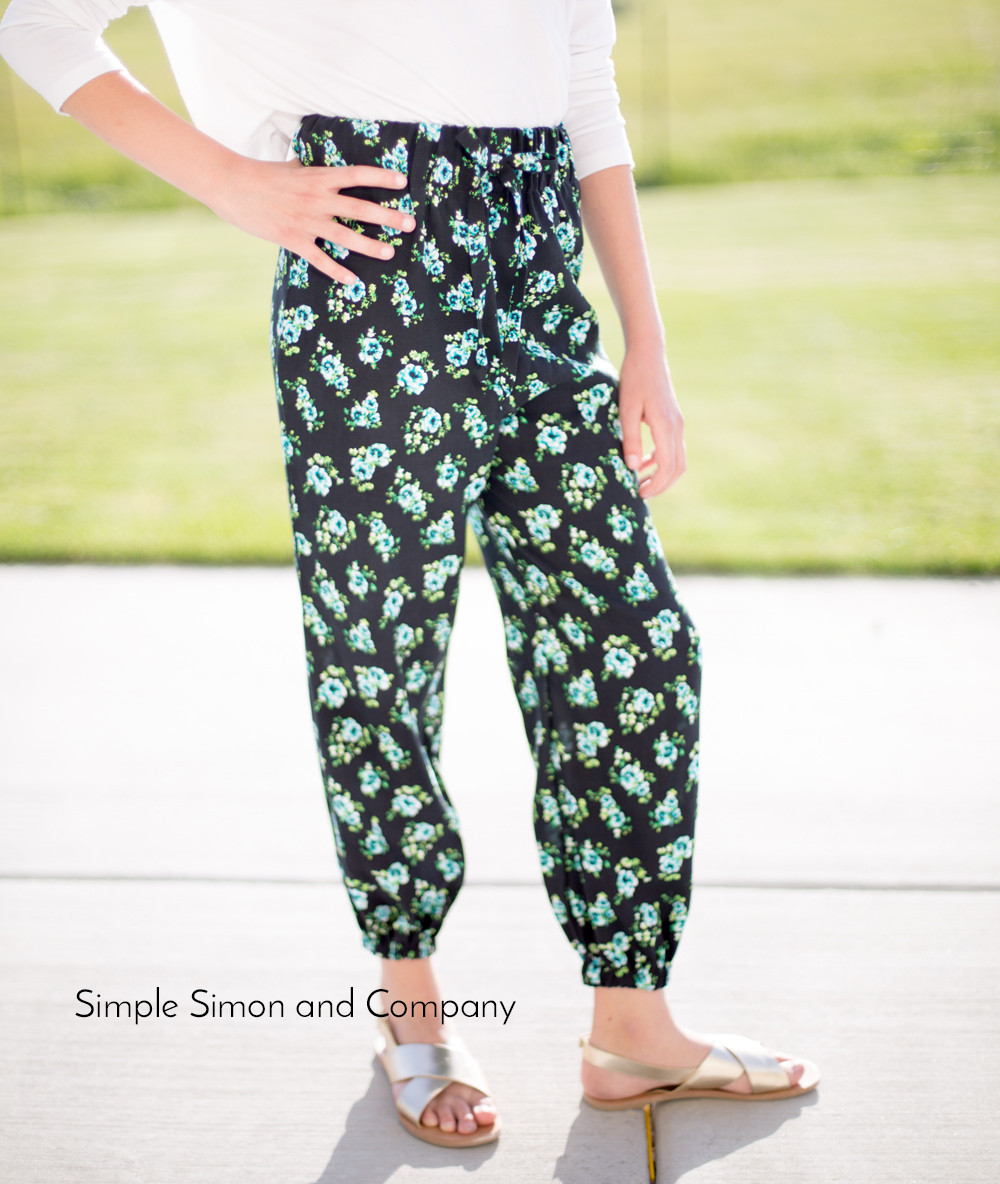 womens jogger pants pattern