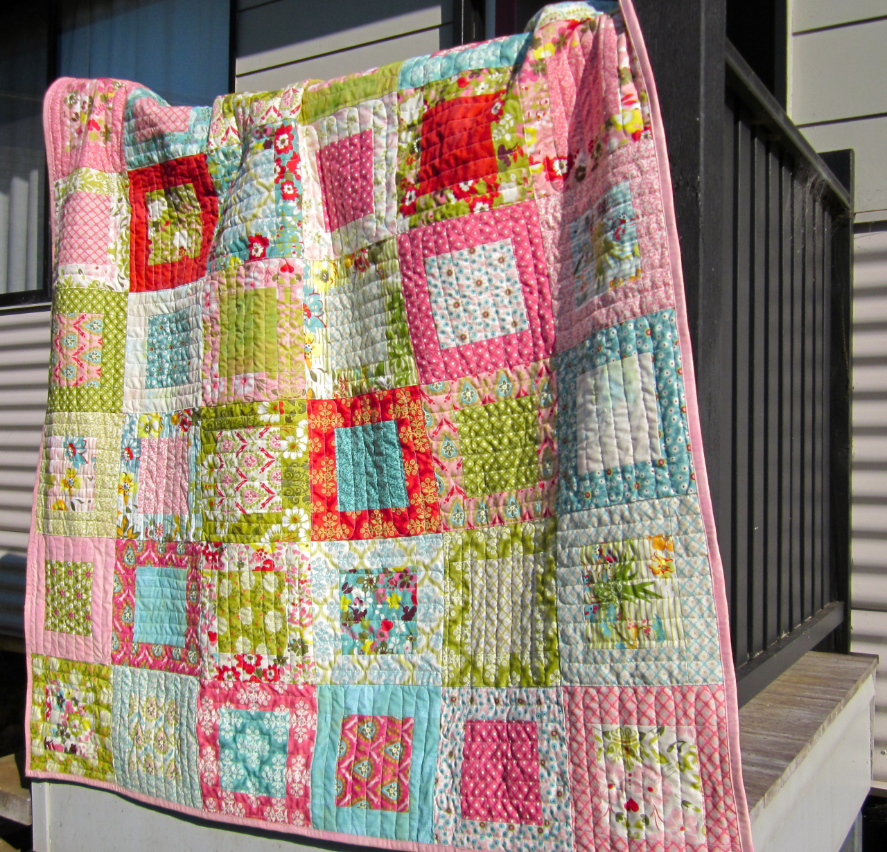 free quilt patterns using pre printed panels