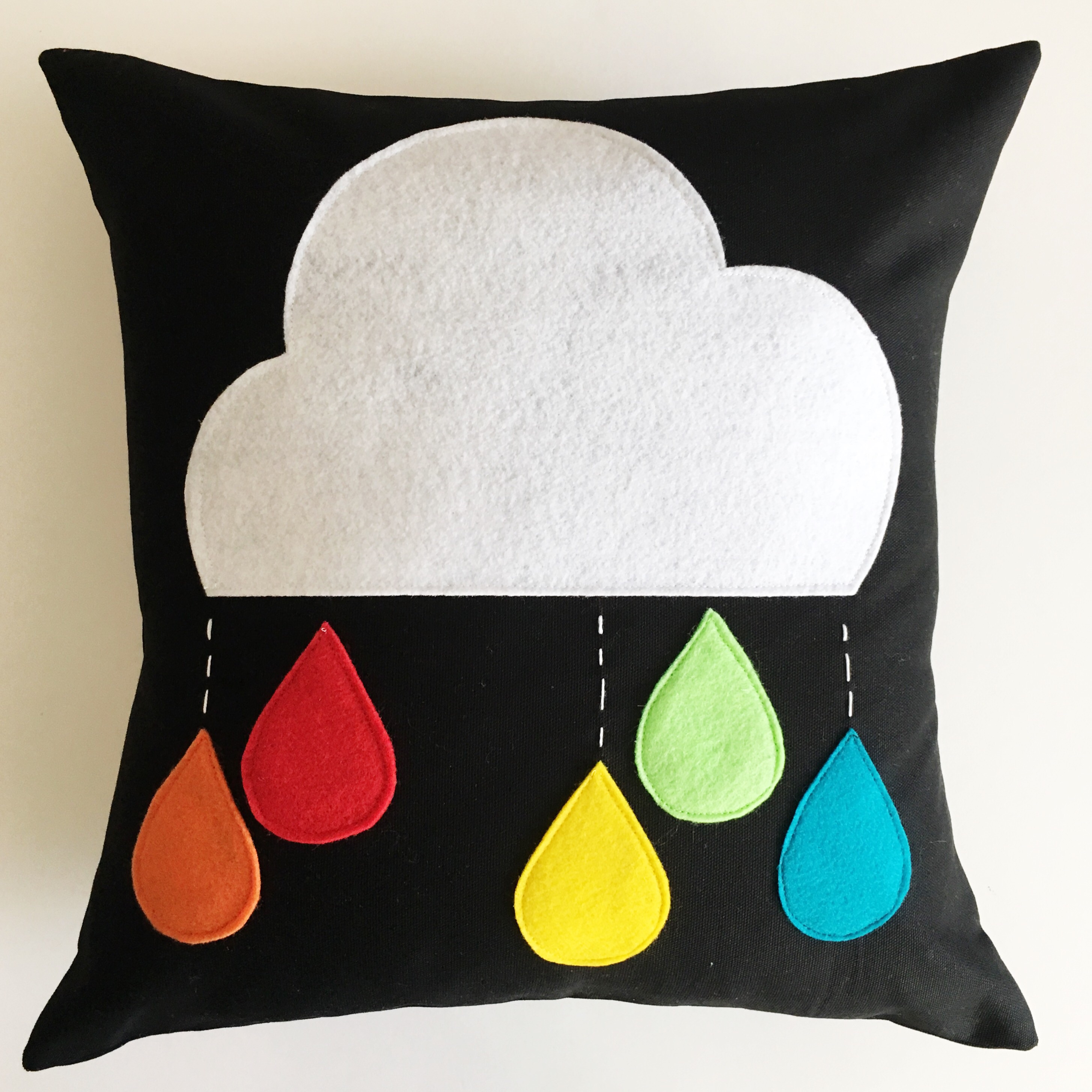 rainbow dash cloud pillow